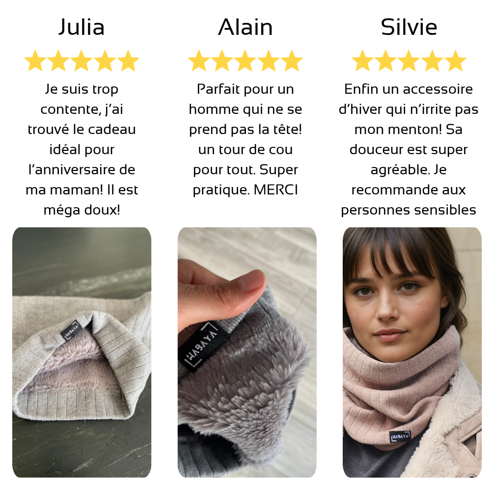 Tour de cou polaire extra doux HABAYA